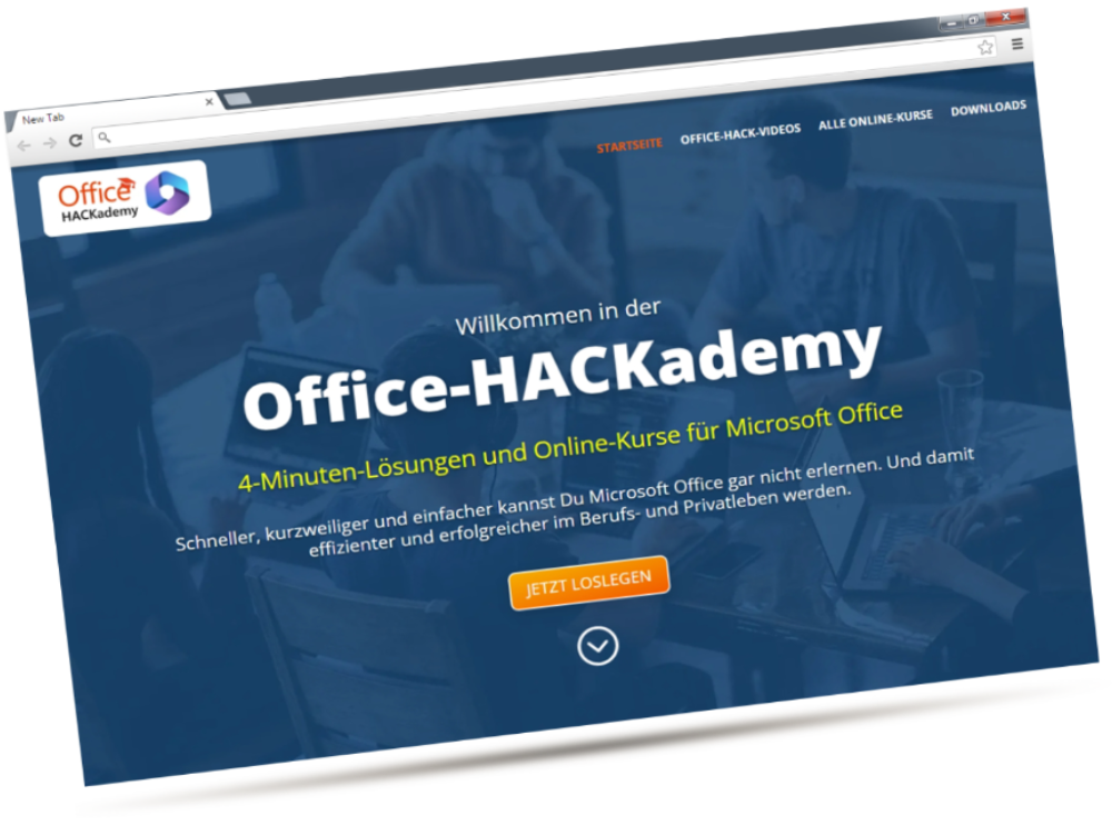 Entdecke jetzt die Office-HACKademy!